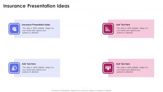 Insurance Presentation Ideas In Powerpoint And Google Slides Cpb