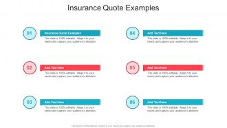 Insurance Quote Examples In Powerpoint And Google Slides Cpb
