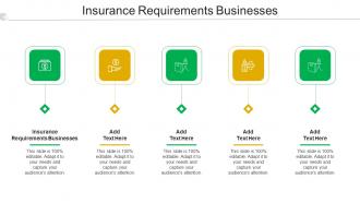 Insurance Requirements Businesses Ppt Powerpoint Presentation Slides Cpb