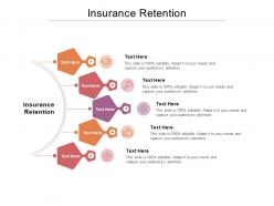 Insurance retention ppt powerpoint presentation infographic template mockup cpb