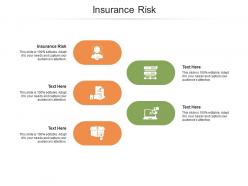 Insurance risk ppt powerpoint presentation portfolio slide cpb