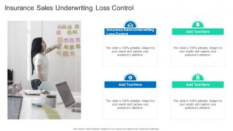 Insurance Sales Underwriting Loss Control In Powerpoint And Google Slides Cpb