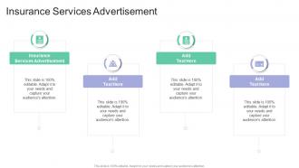 Insurance Services Advertisement In Powerpoint And Google Slides Cpb