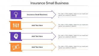 Insurance Small Business Ppt Powerpoint Presentation Infographics Files Cpb