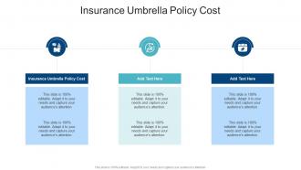 Insurance Umbrella Policy Cost In Powerpoint And Google Slides Cpb