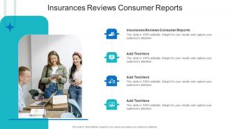 Insurances Reviews Consumer Reports In Powerpoint And Google Slides Cpb
