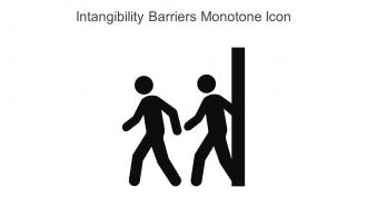 Intangibility Barriers Monotone Icon In Powerpoint Pptx Png And Editable Eps Format