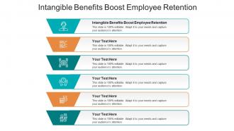 Intangible benefits boost employee retention ppt powerpoint presentation icon grid cpb