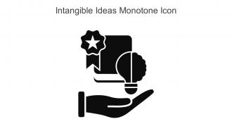Intangible Ideas Monotone Icon In Powerpoint Pptx Png And Editable Eps Format