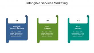 Intangible services marketing ppt powerpoint presentation infographics template cpb