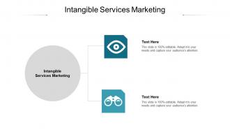 Intangible services marketing ppt powerpoint presentation summary professional cpb