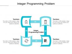 Integer programming problem ppt powerpoint presentation styles graphics pictures cpb