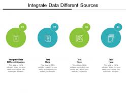 Integrate data different sources ppt powerpoint presentation infographics images cpb