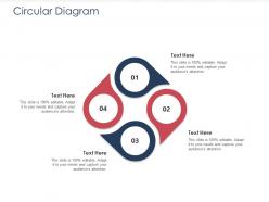 Integrated b2c marketing approach circular diagram ppt show aids portfolio background