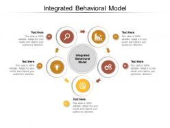 Integrated behavioral model ppt powerpoint presentation file design inspiration cpb