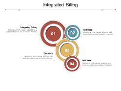 Integrated billing ppt powerpoint presentation infographic template styles cpb