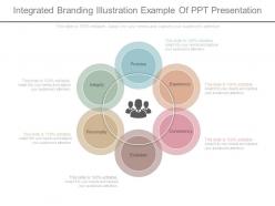 Integrated branding illustration example of ppt presentation