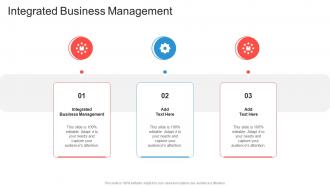 Integrated Business Management In Powerpoint And Google Slides Cpb