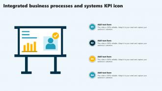 Integrated Business Processes And Systems KPI Icon