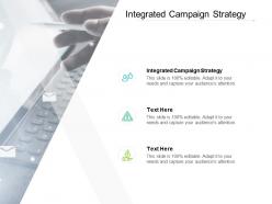 Integrated campaign strategy ppt powerpoint presentation file graphics pictures cpb