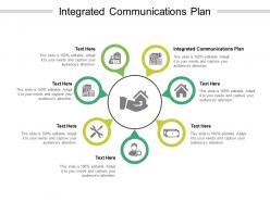 Integrated communications plan ppt powerpoint presentation ideas templates cpb
