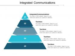 Integrated communications ppt powerpoint presentation gallery deck cpb