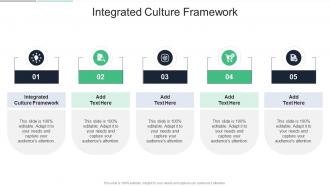 Integrated Culture Framework In Powerpoint And Google Slides Cpb