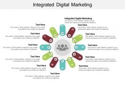 Integrated digital marketing ppt powerpoint presentation ideas infographic template cpb