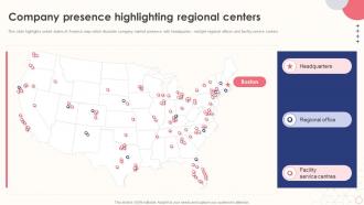 Integrated Facility Management Company Presence Highlighting Regional Centers