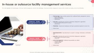 Integrated Facility Management In House Or Outsource Facility Management Services