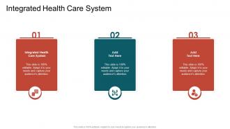 Integrated Health Care System In Powerpoint And Google Slides Cpb