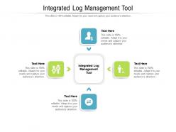Integrated log management tool ppt powerpoint presentation gallery graphics tutorials cpb