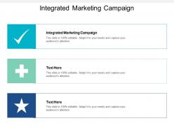 Integrated marketing campaign ppt powerpoint presentation layouts diagrams cpb