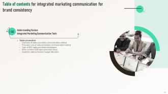 Integrated Marketing Communication For Brand Consistency MKT CD V Professionally Appealing