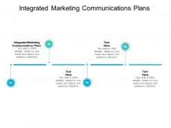 Integrated marketing communications plans ppt powerpoint presentation inspiration cpb