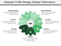 Integrated profile strategy analysis performance indicators excluded additional
