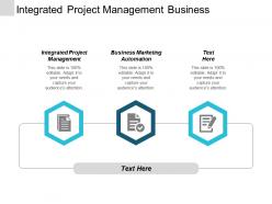 Integrated project management business marketing automation development leadership cpb