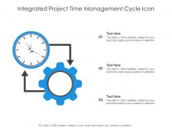 Integrated Project Time Management Cycle Icon