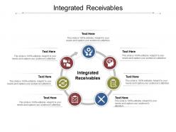 Integrated receivables ppt powerpoint presentation ideas brochure cpb