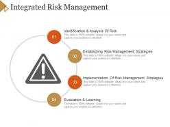Integrated Risk Management Ppt Example