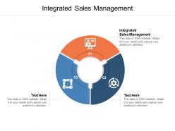 Integrated sales management ppt powerpoint presentation portfolio cpb