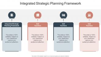 Integrated Strategic Planning Framework In Powerpoint And Google Slides Cpb