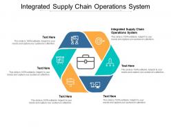 Integrated supply chain operations system ppt powerpoint presentation portfolio files cpb