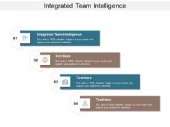 Integrated team intelligence ppt powerpoint presentation ideas outfit cpb