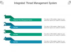 Integrated threat management system ppt powerpoint presentation summary graphics pictures cpb