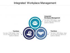 Integrated workplace management ppt powerpoint presentation visual aids ideas cpb