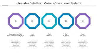 Integrates Data From Various Operational Systems Ppt Powerpoint Presentation File Topics Cpb