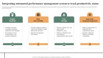 Integrating Automated Performance Management Effective Workplace Culture Strategy SS V