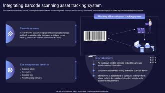 Integrating Barcode Scanning Asset Tracking System Inventory And Asset Management