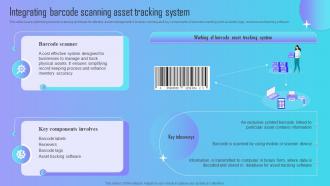 Integrating Barcode Scanning Asset Tracking System